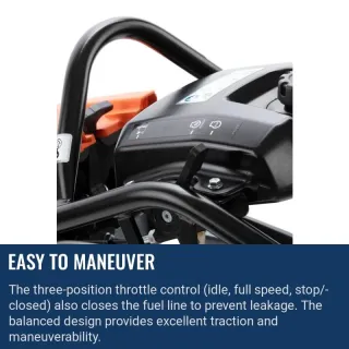 Husqvarna LT 5005 W/ Free Vibration Impact Ironclad Gloves