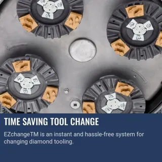 Husqvarna PG 8 XR | Planetary Floor Grinder