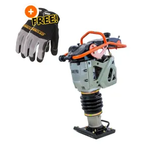 BravePro Tamping Rammer | 3600 Lb. Force | 11.2 in. x 13.4 in. | Honda GXR120
