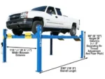 Atlas® 412A Commercial Grade 4 Post Alignment Lift 12,000 lbs
