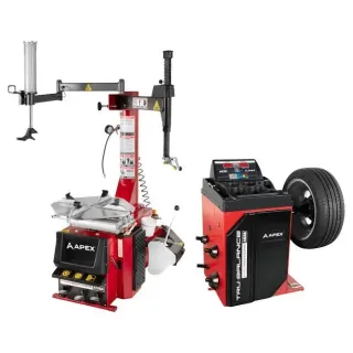 APEX AT26A Swing-Arm Tire Changer with Assist Tower