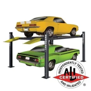BendPak HD-9XL Ex-Wide & Long 4 Post Car Lift 9000 lb – New Gray