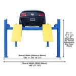 Atlas® 414 Commercial Grade 4 Post Lift 14,000 lbs