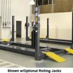 BendPak HDS-14LSXE Limo Extended 4 Post Car Alignment Lift 14,000 lb. – New Gray