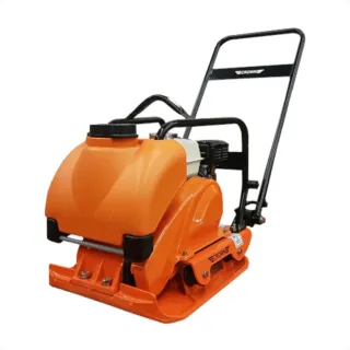 Crown Plate Compactor – Honda GX160, High-Impact 2,922 lbs/ft² W/ Free Vibration Impact Ironclad Gloves