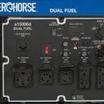 Powerhorse Generator | 15,000 Surge Watt | Dual Fuel | Electric Start