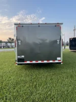 CY702 Cynergy 8.5×28 Enclosed Car Hauler 10K Charcoal Gray