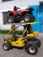 Auto Lift SC-2K 2,000 lb. Single Column Turf Lift – New Black