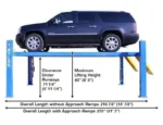 Atlas® 414 Commercial Grade 4 Post Lift 14,000 lbs