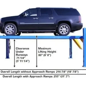 Atlas® 414 Commercial Grade 4 Post Lift 14,000 lbs