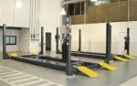 BendPak HDS-14LSX Extended Four Post Car Alignment Lift 14,000 lb. – New Gray