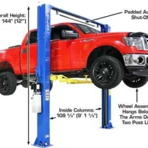 Atlas® PRO-9D Symmetric / Asymmetric 2 Post Lift 9,000 lbs