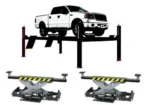 Challenger 4P14XFX 4P14series Ex-Length Hydraulic 4 Post Lift 14,000 lbs Combo