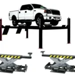 Challenger 4P14XFX 4P14series Ex-Length Hydraulic 4 Post Lift 14,000 lbs Combo