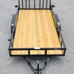 CA130 Caliber 7×16 Utility Trailer HD W/ 1′ Mesh Sides