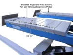 Atlas® 12AWFSL Commercial Grade Alignment Scissor Lift 12,000 lbs w/Wheels-Free System