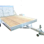 Aluma Wood Deck Utility Trailer #7810ESW
