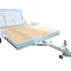 Aluma Wood Deck Utility Trailer #7810ESW