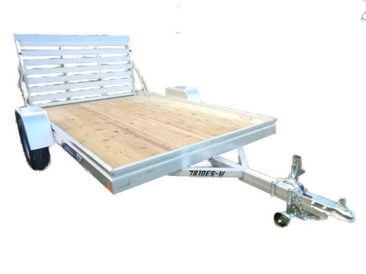 Aluma Wood Deck Utility Trailer #7810ESW Aluma Wood Deck Utility Trailer #7810ESW