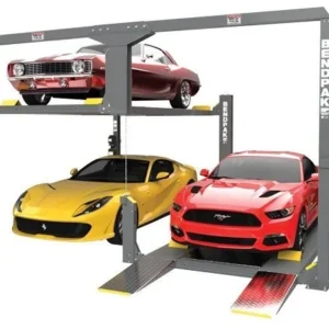 BendPak PL-12000DP Tall Rise Ex-Length Tandem/Independent Platforms Parking Lift