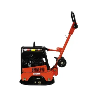 BravePro Reversible Plate Compactor | 15 In. | Wheel Kit | Honda GX160