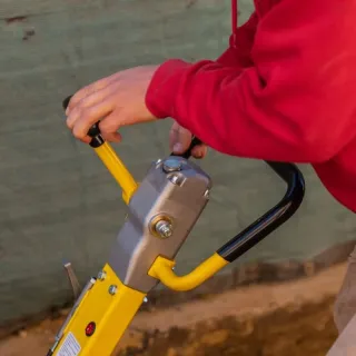 Tomahawk 6.5 HP Honda Reverse Hydraulic Plate Compactor for Soil, Aggregate, Cohesive Compaction W/ Free Vibration Impact Ironclad Gloves