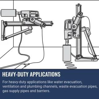 Husqvarna DS 900 | Core Drill Stand