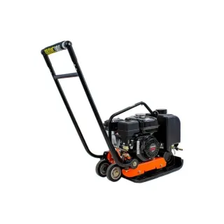 BravePro Forward Plate Compactor | 14 In. | Rubber Mat, Tank, and Wheel Kit | Honda GX160