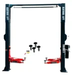 Katool KT-AS110D Asymmetric Direct-Drive 2 Post Car Lift 11,000 lbs