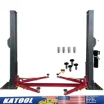 Katool KT-H120D Symmetric 2 Post Floor-Plate Car Lift 12,000 lbs