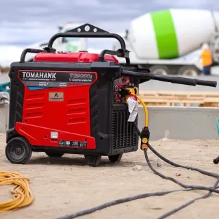 17,000 Watt Inverter Generator Electric Start Portable Gas Power Professional Use