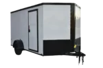 CY213 Cynergy 7×12 Enclosed Trailer SA White Blackout