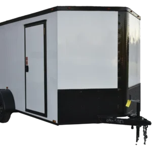 CY213 Cynergy 7×12 Enclosed Trailer SA White Blackout