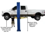 Atlas® PV10PX Symmetric/Asymmetric Heavy-Duty 2 Post Lift 10,000 lbs