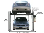 Atlas® Garage Pro 8000 Service/Parking 4 Post Lift 8,000 lbs