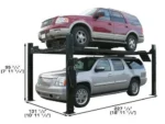 Atlas® Garage Pro 9000 Service/Parking 4 Post Lift 9,000 lbs