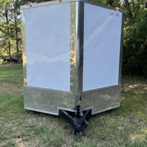 CY714 Cynergy 8.5×28 Enclosed Car Hauler 10K White