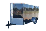 CY204 Cynergy 6×12 Enclosed Trailer SA Black