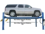 Atlas® 412A Commercial Grade 4 Post Alignment Lift 12,000 lbs