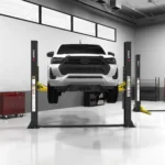 APEX AL9LC Floorplate Low-Ceiling 2 Post Lift 9,000 lbs