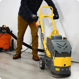 Concrete Floor Grinder – 10″ Electric with 1.5HP Motor for Surface Prep