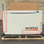 Generac 7291 26kW Guardian Generator with 200A SE Transfer Switch (Scratch & Dent) — Model/SKU 7291-SD20