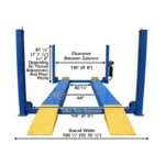 Atlas® 414A Commercial Grade 4 Post Alignment Lift 14,000 lbs