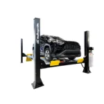 Challenger AR4115XAO Ex-Length Open Front 15,000 lbs 4 Post Alignment Rack Package – Black Only