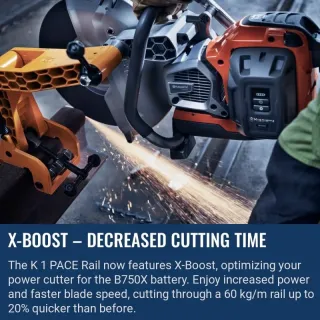 Husqvarna K 1 PACE Rail