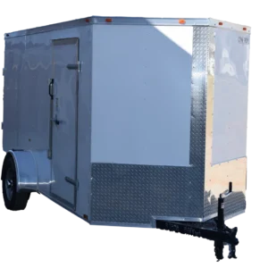 CY203 Cynergy 6×12 Enclosed Trailer SA White