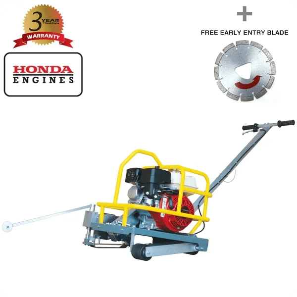 Soft Cut Concrete Saw – 6″ Blade, 1 3/16″ Depth, 3.5HP Engine Soft Cut Concrete Saw – 6″ Blade, 1 3/16″ Depth, 3.5HP Engine