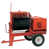 8 Cu Ft Mortar/Plaster Mixer Poly-Drum | Honda Gas Engine | Highway Towable