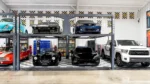 BendPak PL-12000DPS Standard Rise Tandem/Independent Platforms Parking Lift w/Short Runways