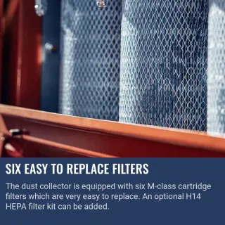 Husqvarna Blastrac DC 655 | Dust Collector